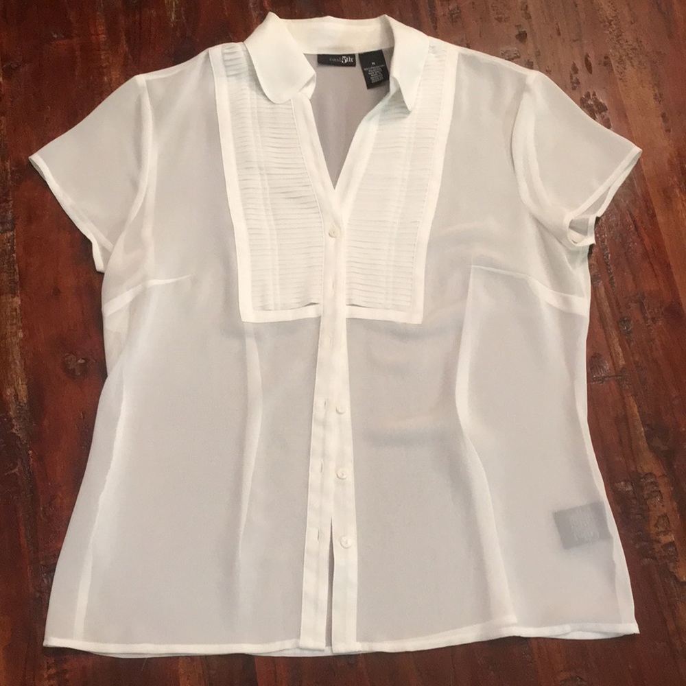 Sheer blouse